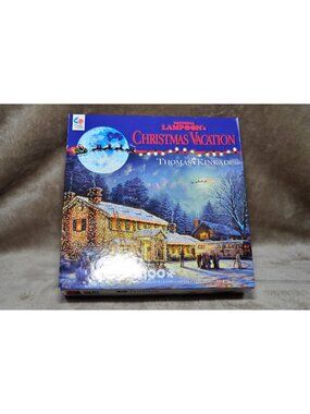 Thomas Kinkade National Lampoons Christmas Vacation Puzzle 300 pieces Ceaco